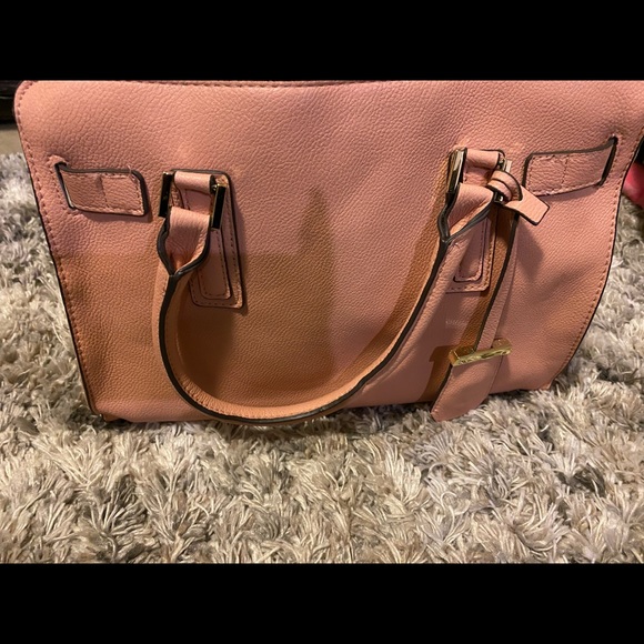 Merona Mauve Satchel - Picture 2 of 9